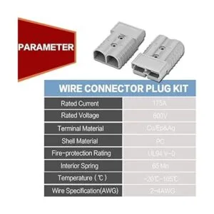 IZTOSS Enchufe de conector Anderson de 175 A con batería_5