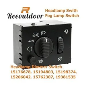 Interruptor de faros delanteros y interruptor de luz_3