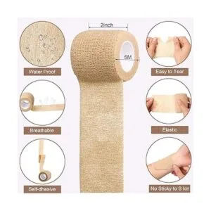 Paquete de 48 vendas autoadherentes cohesivas de 2_2