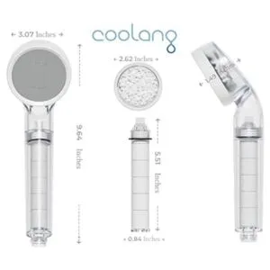 COOLANG Un cabezal de ducha de alta presión con filtro de_2