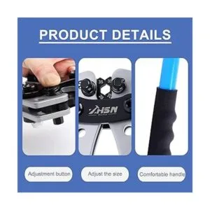 Zhushan Kit de herramientas de crimpado de terminales de_5