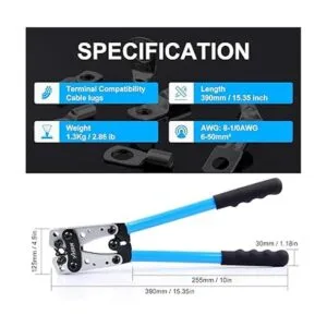 Zhushan Kit de herramientas de crimpado de terminales de_2