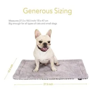 Almohadilla para gatos autocalentable cama para perros de_5