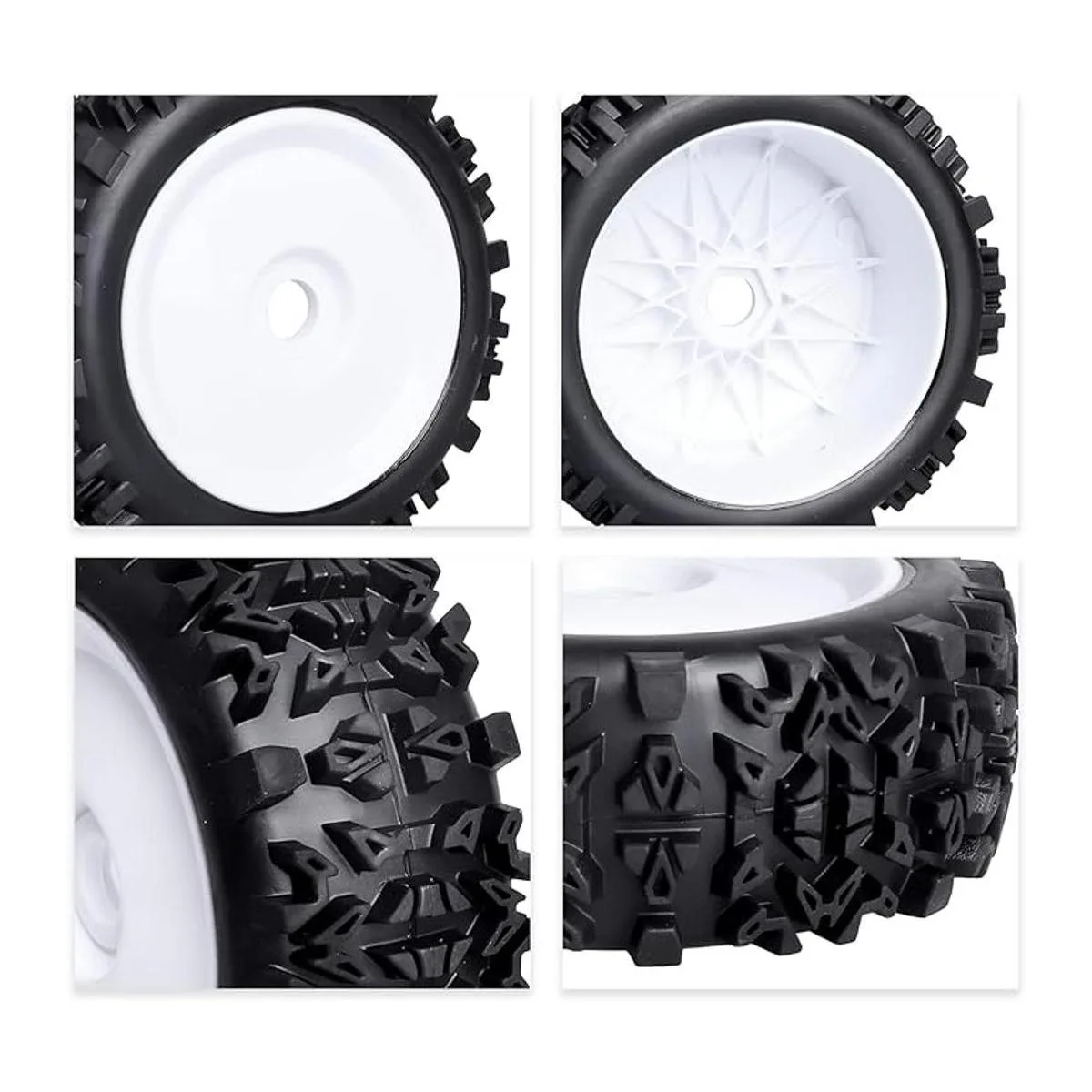 Hobbyfire Neumáticos prepegados de 18 Buggy de 0.669 in_5