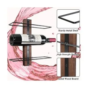 B4Life Estante de vino para pared estante de vino de_3