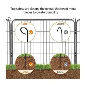YAHEETECH Corralito con paneles resistentes 816 o 32_7