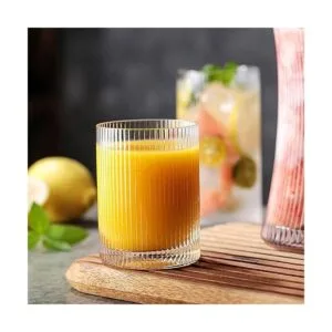 Juego de 4 vasos de vidrio vintage pequeños juego de_4