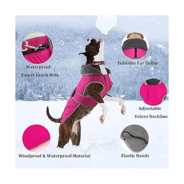 Dogcheer Abrigo para perro chaqueta de invierno para_5