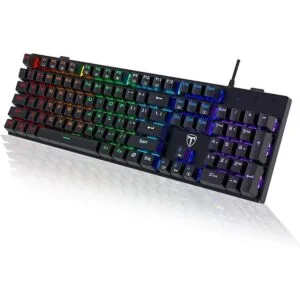 Teclado mecánico para juegos RGB de 104 teclas_1