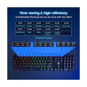 Teclado mecánico para juegos RGB de 104 teclas_4