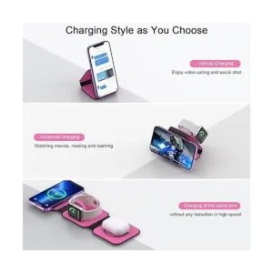 Wireless Charger 3 in 1RTOPS Magnetic Travel Wireless_2
