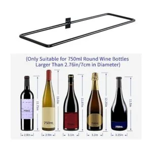 B4Life Estante de vino para pared estante de vino de_7