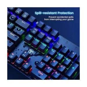 Teclado mecánico para juegos RGB de 104 teclas_5