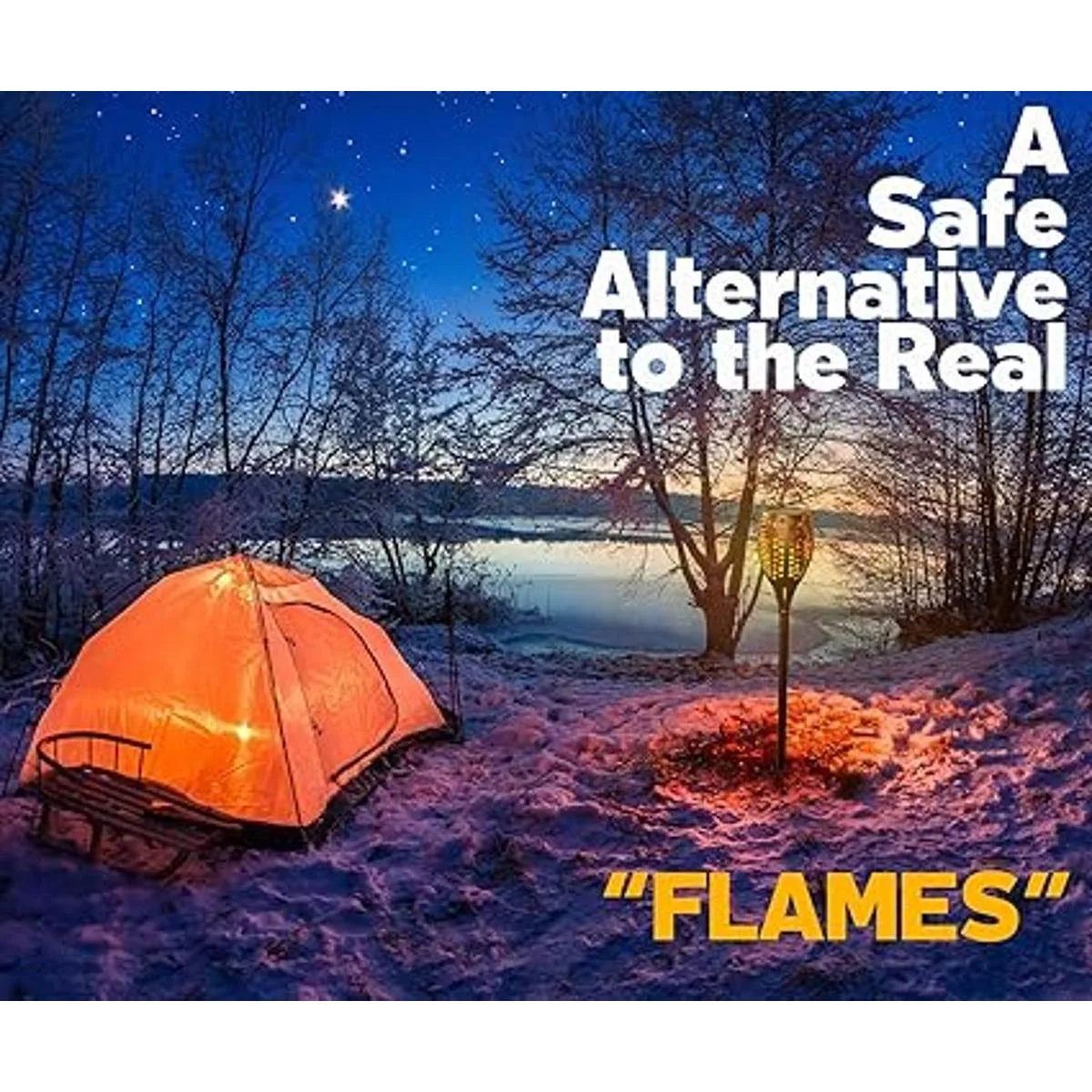 Sunlitec Luces solares tipo antorcha para exteriores_2