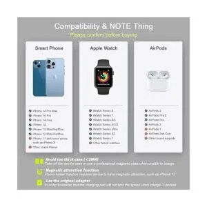 Wireless Charger 3 in 1RTOPS Magnetic Travel Wireless_3