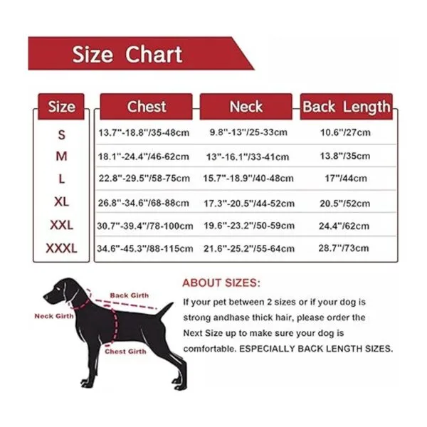 Dogcheer Abrigo para perro chaqueta de invierno para_3