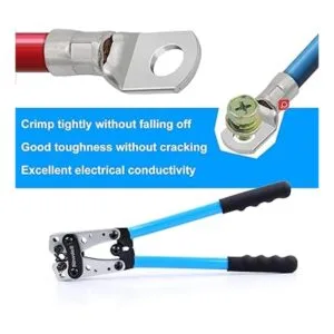 Newdeli Herramienta de engarzado de cable de batería 1010_6