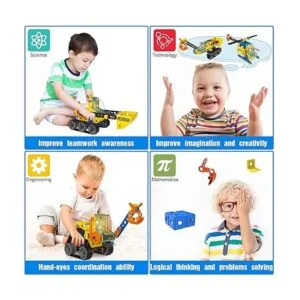 HOMETTER Juguetes de construcción para niños de 5 a 12_6