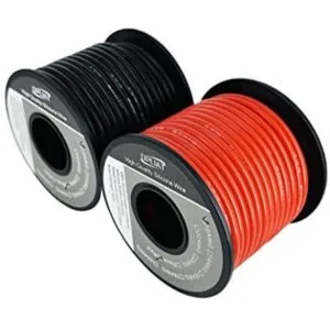 OPLIAT Cable de calibre 12 Rojo de 25 pies negro de 25_1