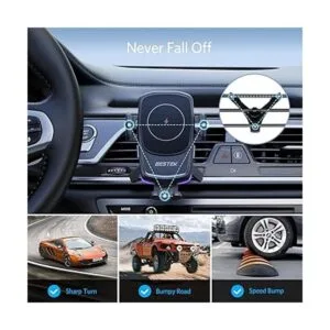 BESTEK Cargador inalámbrico para automóvil cargador_4