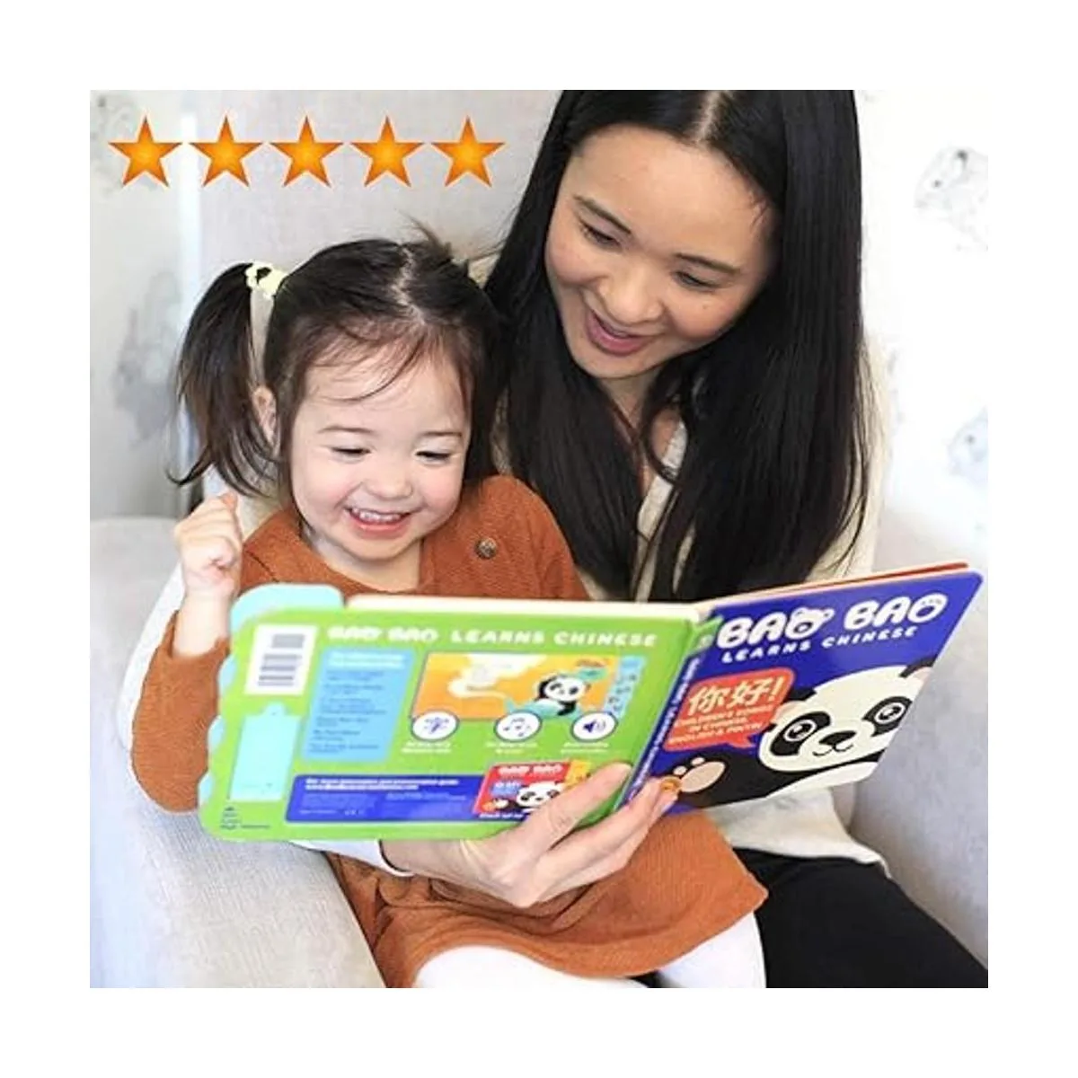 Bao Bao Learns Chinese Vol. 2 Libro musical chino y_5