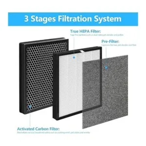 GoKBNY Paquete de 1 filtro HEPA Aerio300 de repuesto_3