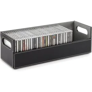 Stock Your Home CD Storage Box Organizer Shelf for Movie_1