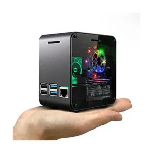 ElectroCookie Raspberry Pi 4 caja de aluminio con_1