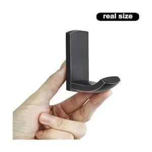 WINCASE Gancho de toalla de bronce ganchos antiguos para_4