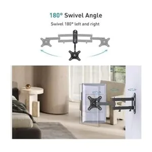 Mostrar soporte de montaje en pared Letlar con rotación de_3