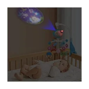 nicknack Móvil de bebé para cuna con música y luces cuna_3