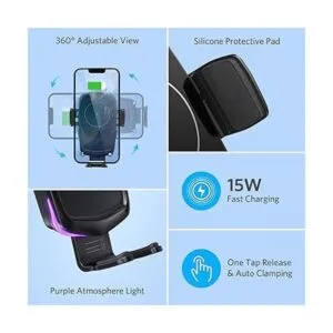 BESTEK Cargador inalámbrico para automóvil cargador_5