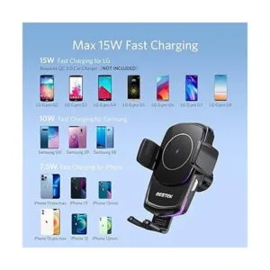 BESTEK Cargador inalámbrico para automóvil cargador_2