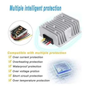 EAGWELL Convertidor de corriente continua de 12 V a 48 V_3