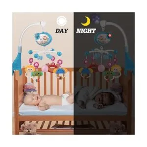 nicknack Móvil de bebé para cuna con música y luces cuna_2