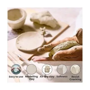 Old Potters Arcilla seca Air de 10 libras. Arcilla de_2