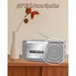 Reproductor de casete portátil y grabador reproductor de_4