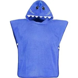 Hudz Kidz Poncho de toalla con capucha prémium para niños_7