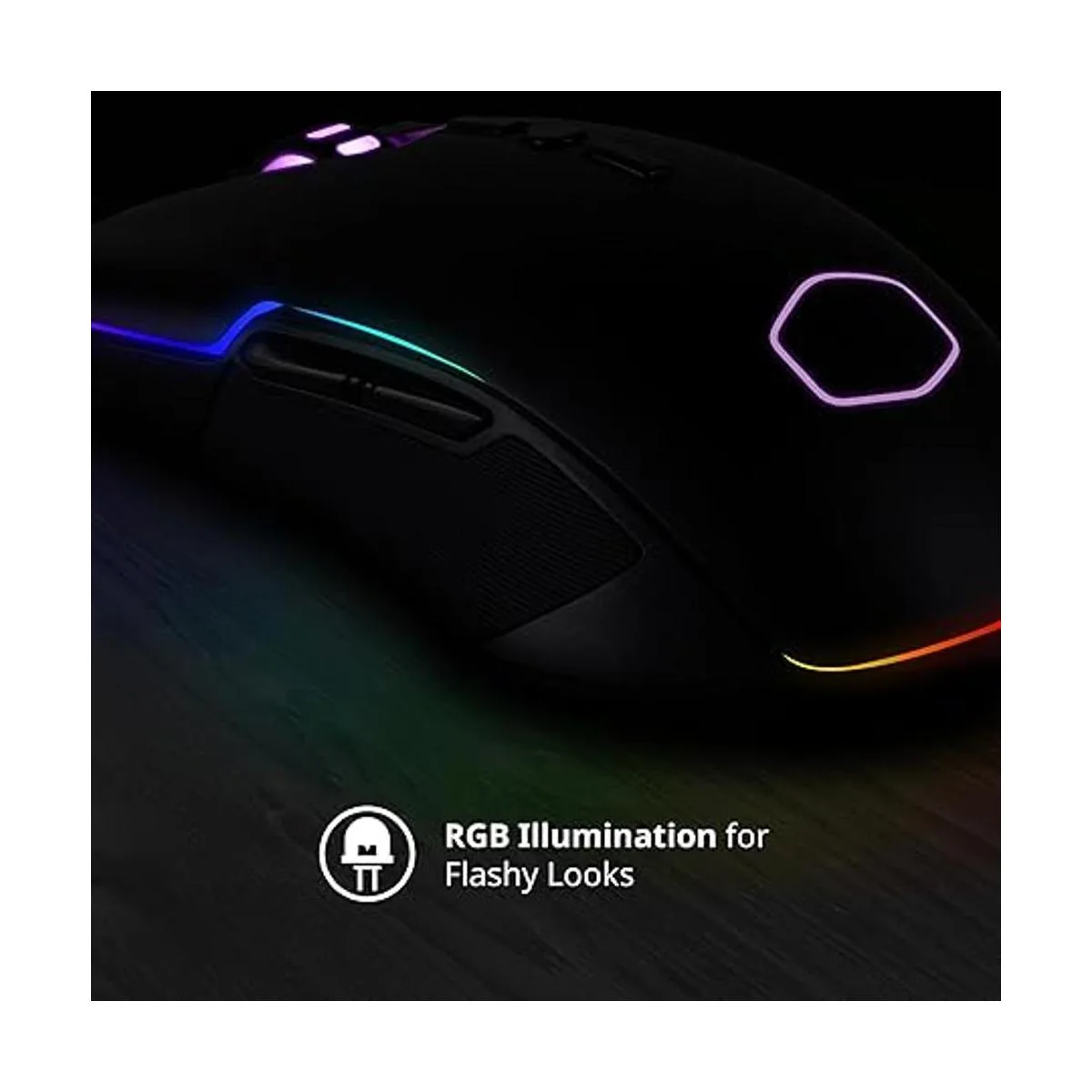 Cooler Master Mouse para juegos CM310 con agarres_3
