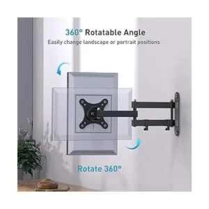 Mostrar soporte de montaje en pared Letlar con rotación de_2