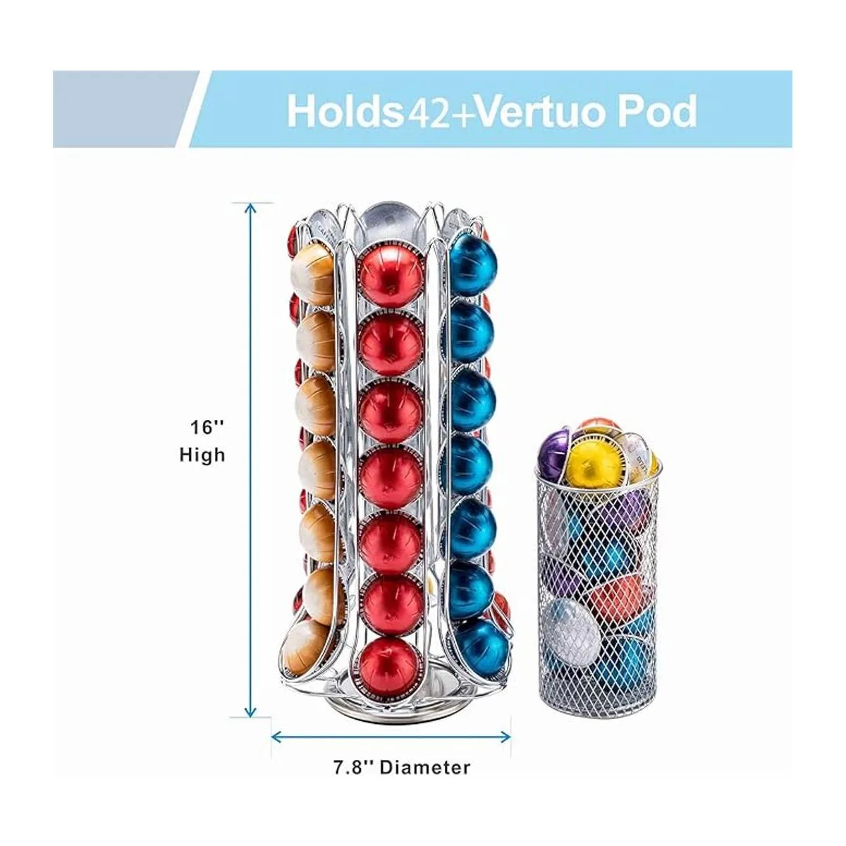ZCDCP Carrusel de soporte para cápsulas de café giratorio_2