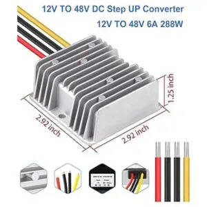 EAGWELL Convertidor de corriente continua de 12 V a 48 V_2
