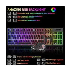 Wireless RGB Gaming Keyboard and Mouse Rechargeable RGB_3