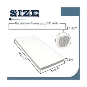 Pearwow Paneles laterales de espuma con aislamiento de CA_2