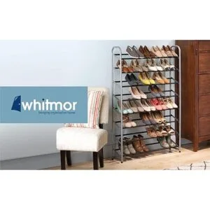 Whitmor Torre de zapatos de 8 niveles 40 pares con_6