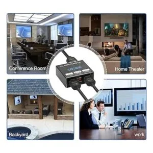 Divisor HDMI 4K 1x2 HDR Dolby Vision Atmos Down Scaler_5