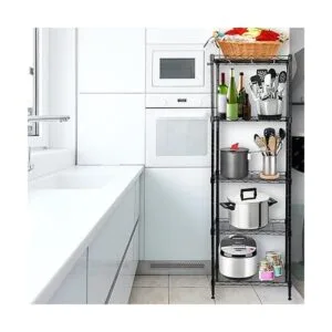 SUNLPH Estantería de alambre de 5 niveles estante de_2