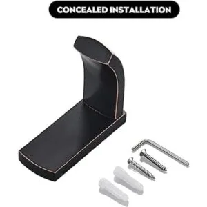 WINCASE Gancho de toalla de bronce ganchos antiguos para_7