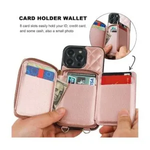 Bocasal Funda tipo cartera cruzada para iPhone 14 Pro Max_4