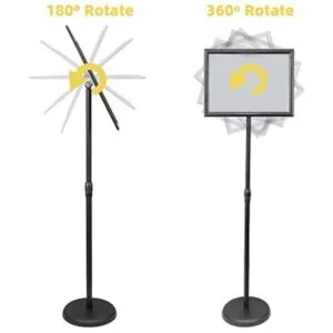 Soporte ajustable para carteles de alta resistencia_4